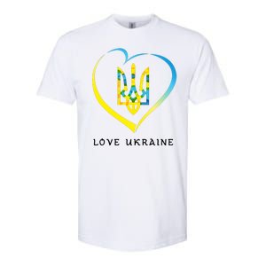 Love Ukrainian Softstyle CVC T-Shirt