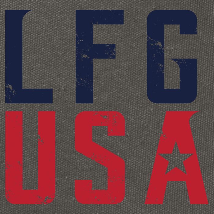 LFG USA Cotton Canvas Backpack
