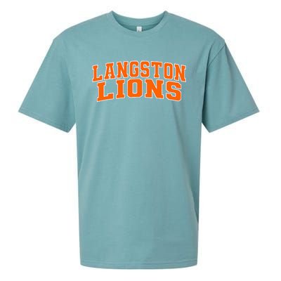 Langston University Lions Sueded Cloud Jersey T-Shirt