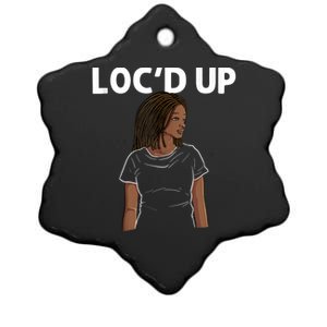 LocD Up Ceramic Star Ornament