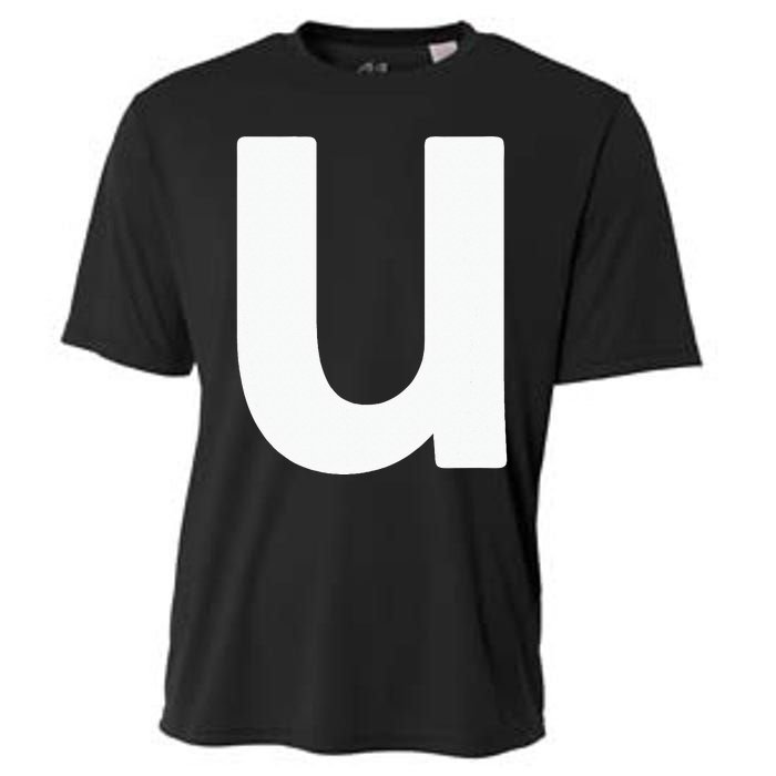 Letter U Lower Case Alphabet Matching Halloween ABC Cooling Performance Crew T-Shirt