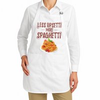 Less Upsetti More Spaghetti Pasta Lover Apron