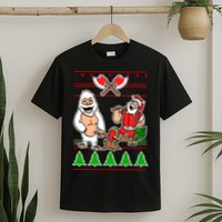 Lumberjack Santa Ugly Christmas Sweater T-Shirt