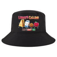 Lunch Is Calling And I Must Go Cool Comfort Performance Bucket Hat