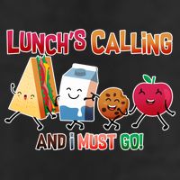 Lunch Is Calling And I Must Go Cool Comfort Performance Bucket Hat