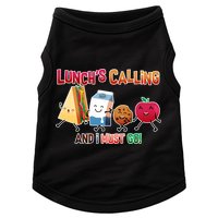 Lunch Is Calling And I Must Go Doggie Tank