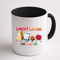 Lunch Is Calling And I Must Go Mug