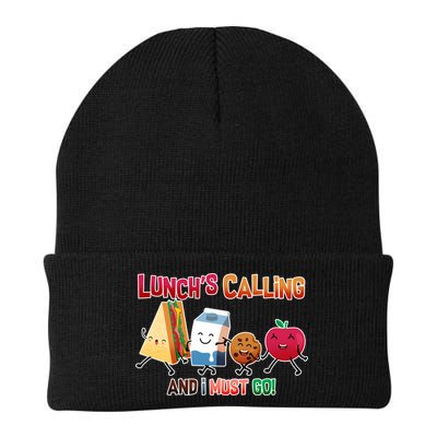 Lunch Is Calling And I Must Go Beanie