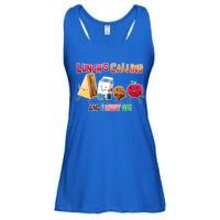 Lunch Is Calling And I Must Go Ladies Essential Flowy Tank