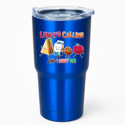 Lunch Is Calling And I Must Go Tumbler