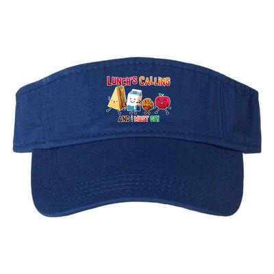 Lunch Is Calling And I Must Go Visor