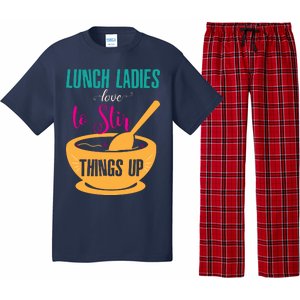 Lunch Ladies Love To Stir Things Up Pajama Set