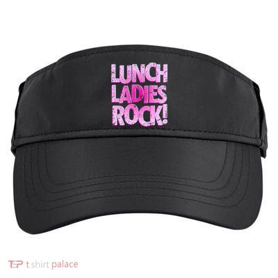 Lunch Ladies Rock Adult Drive Performance Visor