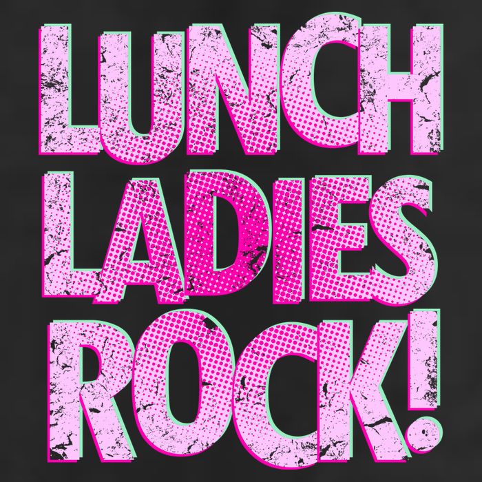 Lunch Ladies Rock Adult Drive Performance Visor