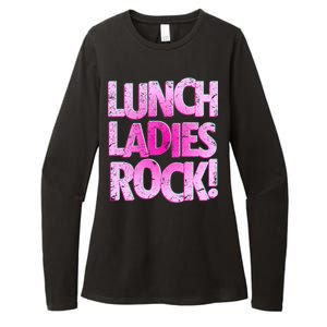 Lunch Ladies Rock Womens CVC Long Sleeve Shirt