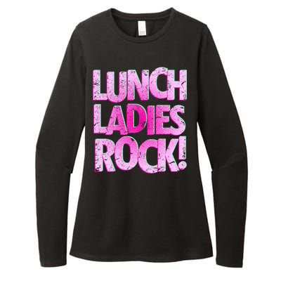 Lunch Ladies Rock Womens CVC Long Sleeve Shirt