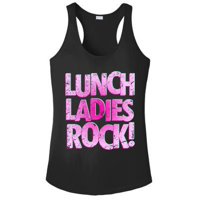 Lunch Ladies Rock Ladies PosiCharge Competitor Racerback Tank