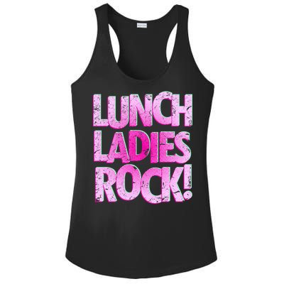 Lunch Ladies Rock Ladies PosiCharge Competitor Racerback Tank