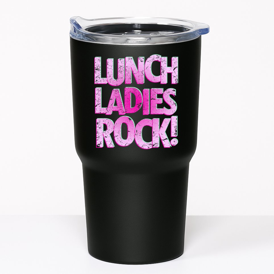 Lunch Ladies Rock Tumbler