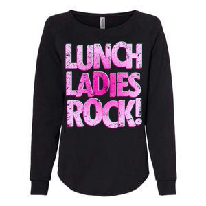 Lunch Ladies Rock Womens California Wash Sweatshirt