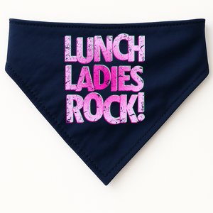 Lunch Ladies Rock USA-Made Doggie Bandana