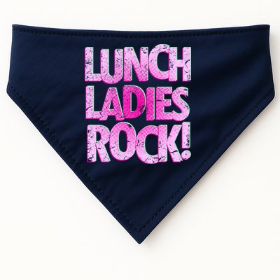 Lunch Ladies Rock USA-Made Doggie Bandana