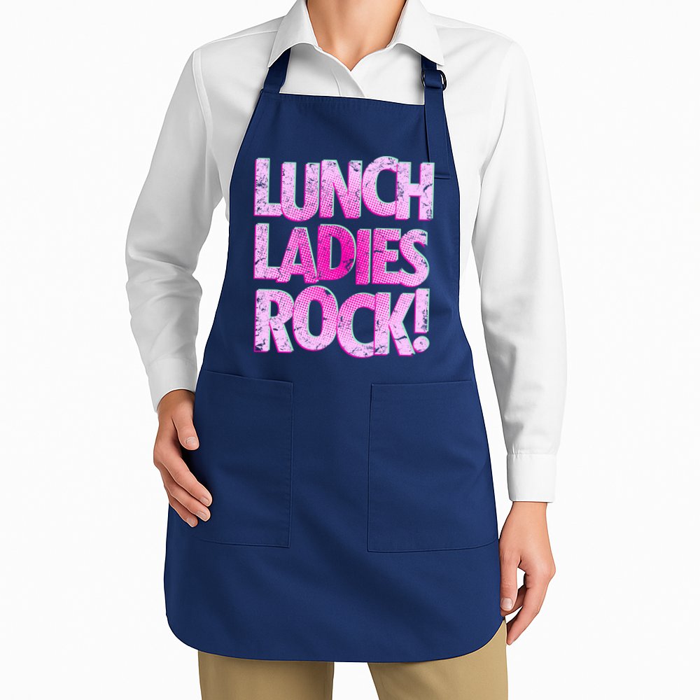 Lunch Ladies Rock Apron
