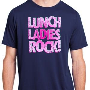 Lunch Ladies Rock Adult ChromaSoft Performance T-Shirt