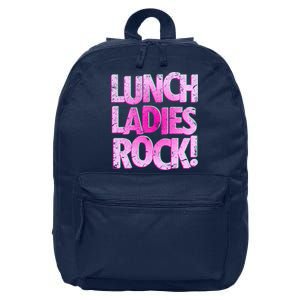 Lunch Ladies Rock 16 in Basic Backpack