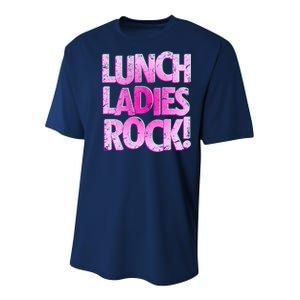 Lunch Ladies Rock Youth Performance Sprint T-Shirt