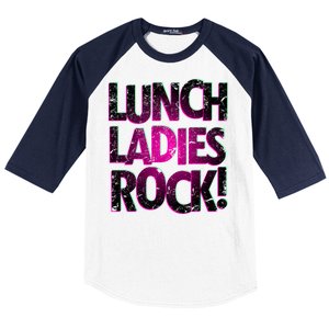 Lunch Ladies Rock Baseball Sleeve Shirt