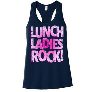 Lunch Ladies Rock Women's Racerback Tank