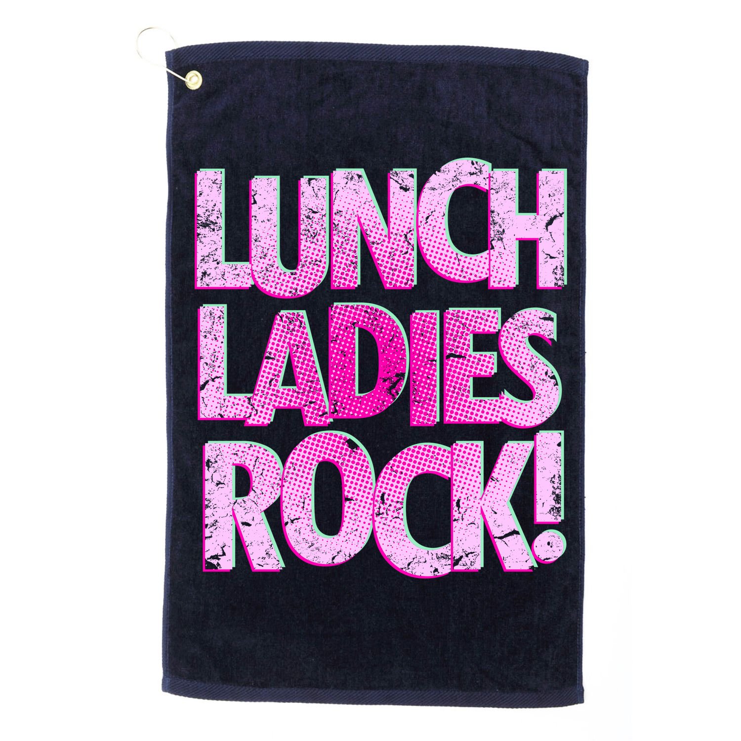 Lunch Ladies Rock Golf Towel