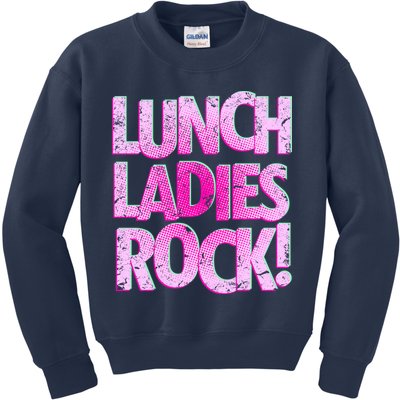 Lunch Ladies Rock Kids Sweatshirt