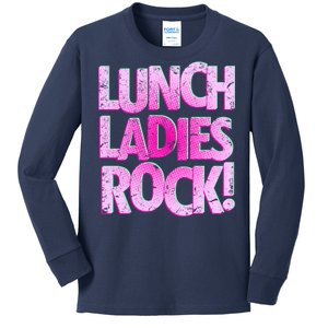 Lunch Ladies Rock Kids Long Sleeve Shirt