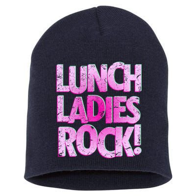 Lunch Ladies Rock Short Acrylic Beanie