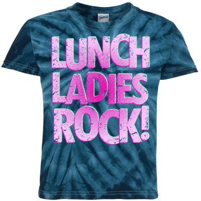 Lunch Ladies Rock Kids Tie-Dye T-Shirt