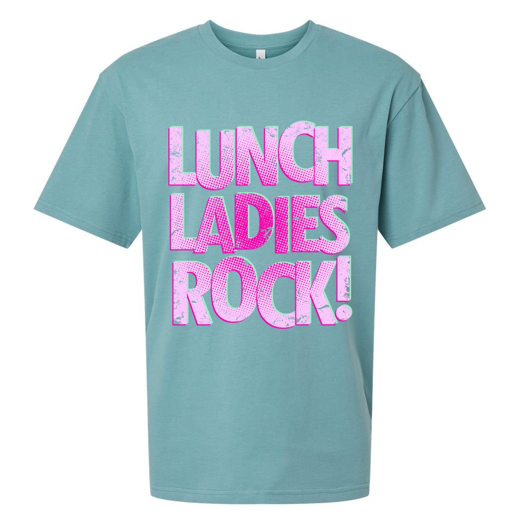 Lunch Ladies Rock Sueded Cloud Jersey T-Shirt