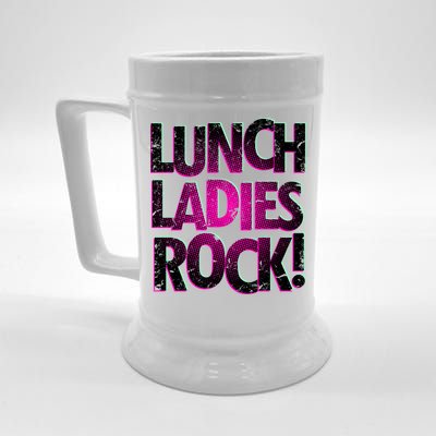 Lunch Ladies Rock Beer Stein