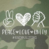 Love Unity Orange Anti Bullying Unity Day Legacy Tie Dye Trucker Hat