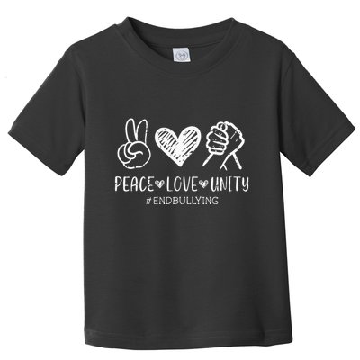 Love Unity Orange Anti Bullying Unity Day Toddler T-Shirt