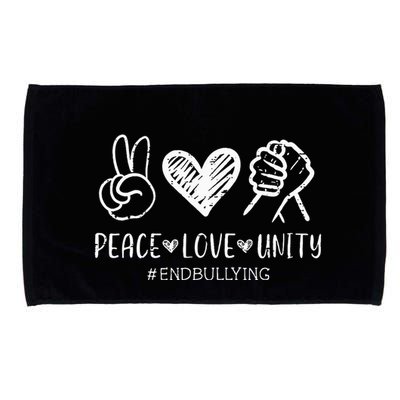 Love Unity Orange Anti Bullying Unity Day Microfiber Hand Towel