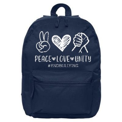 Love Unity Orange Anti Bullying Unity Day 16 in Basic Backpack