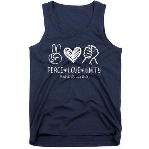 Love Unity Orange Anti Bullying Unity Day Tank Top