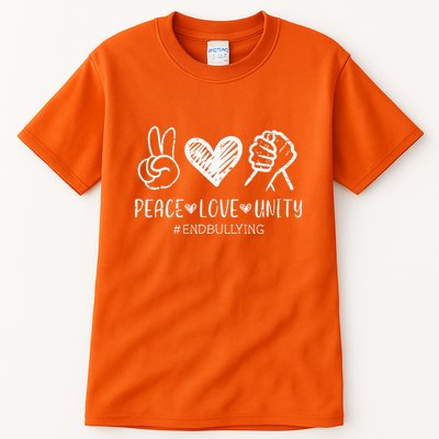 Love Unity Orange Anti Bullying Unity Day Tall T-Shirt