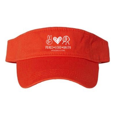 Love Unity Orange Anti Bullying Unity Day Visor
