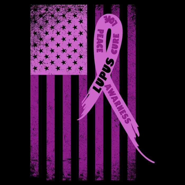 Lupus Awareness Flag Backpack
