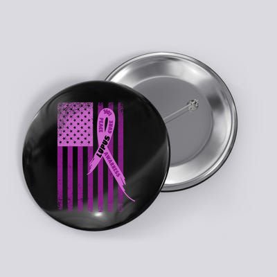 Lupus Awareness Flag Button