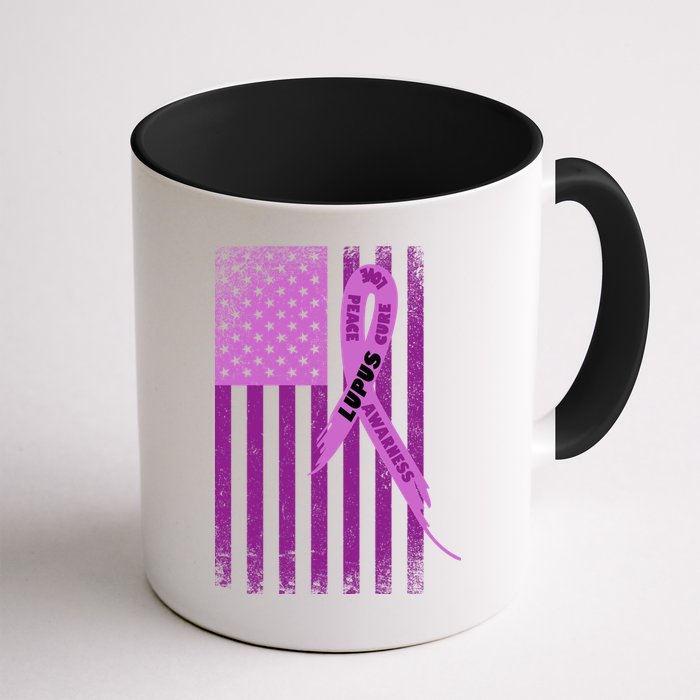 Lupus Awareness Flag Mug
