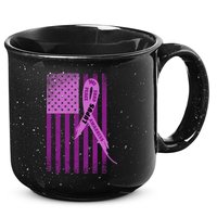 Lupus Awareness Flag 15oz Campfire Ceramic Mug